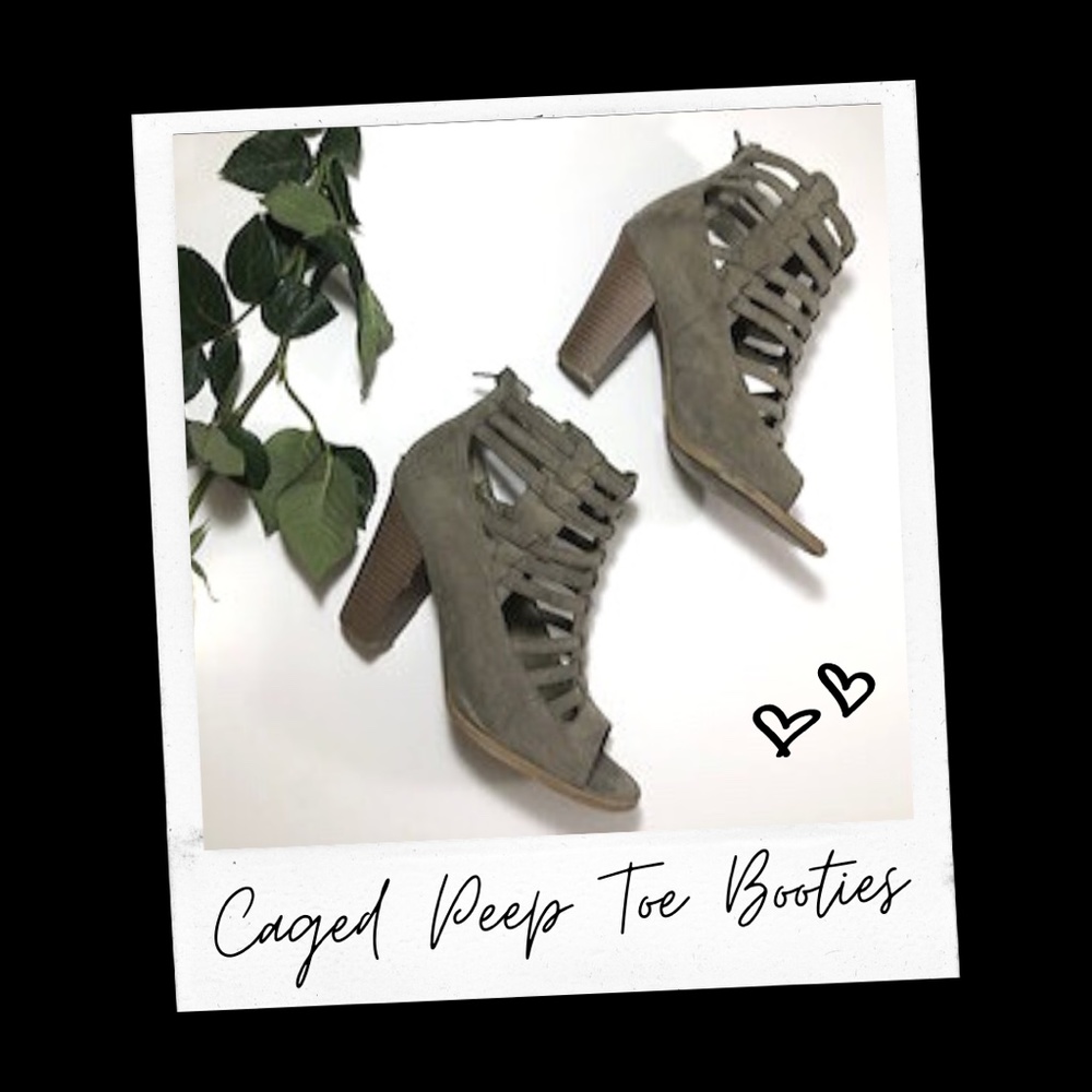 🍂 G by GUESS 🍂 Peep Toe Booties